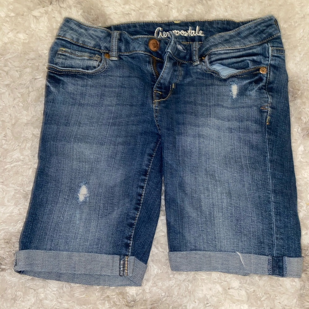 Aeropostal Bermuda Jean shorts